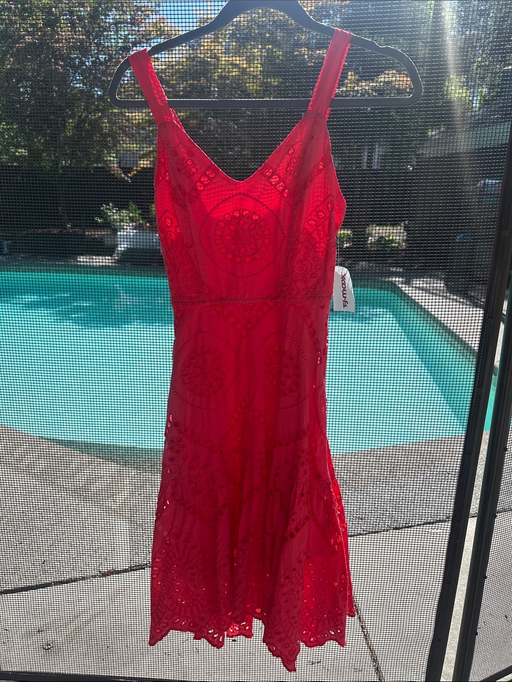 🍓Japna "Romantic" Boho Eyelet Sundress